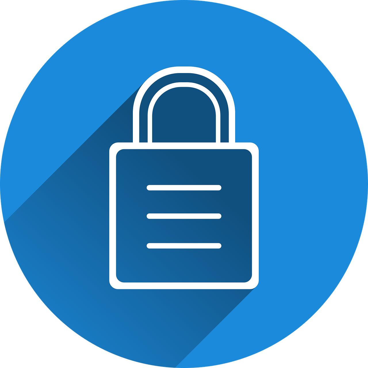 Free castle security locked vector